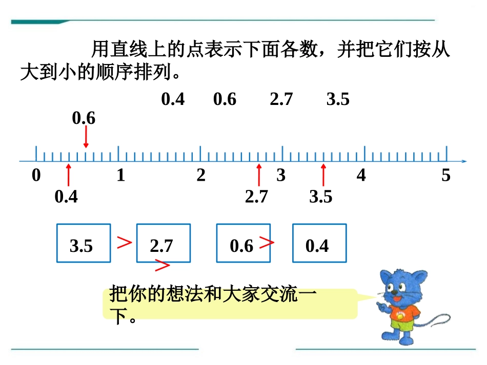 《小数的大小比较及性质》PPT课件[冀教版四年级数学下册]_第1页