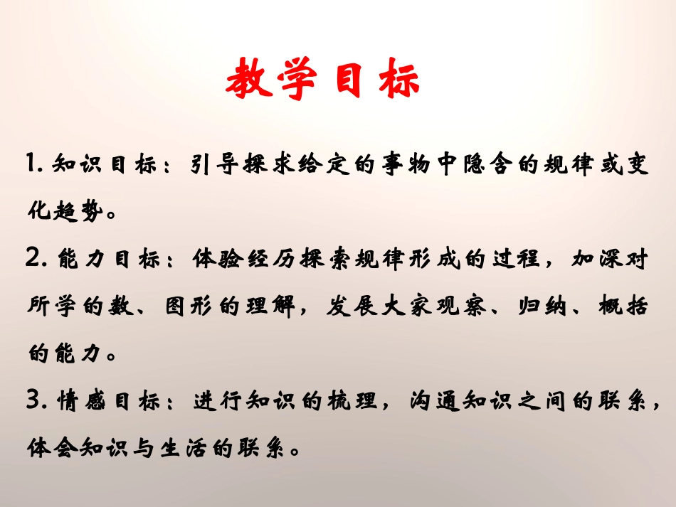 《探索规律》PPT课件[冀教版六年级数学下册]_第2页