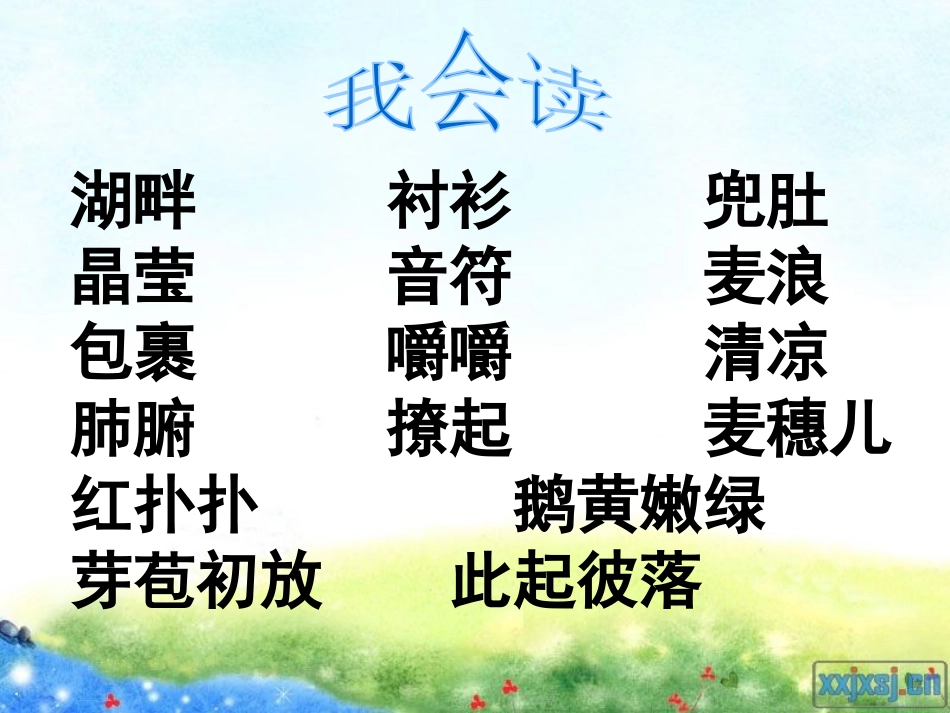 《麦哨》PPT课件[部编版四年级语文下册]_第3页