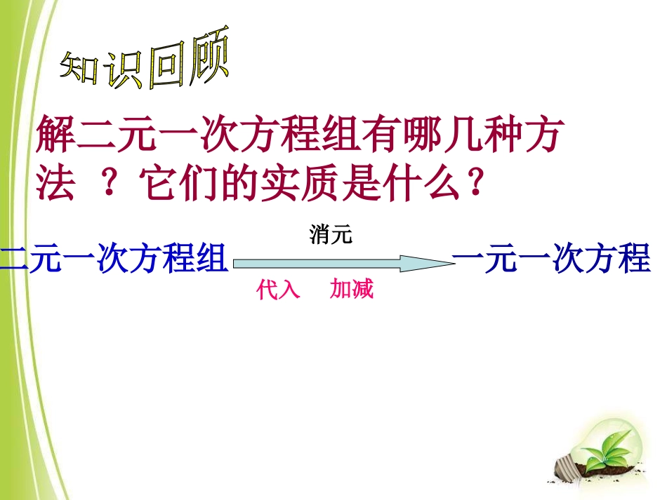 《简单的三元一次方程组》PPT课件[冀教版七年级数学下册]_第2页