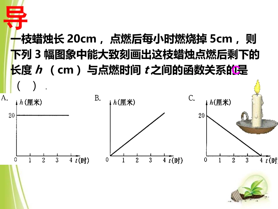 《函数的初步应用》PPT课件[冀教版八年级数学下册]_第3页