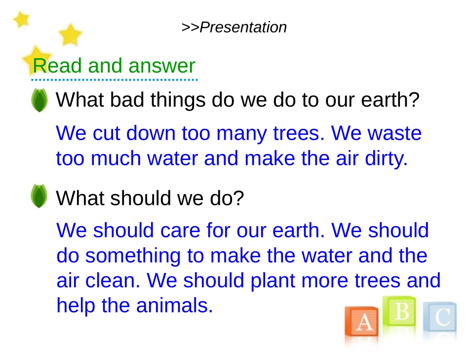 《Care for the Earth》PPT课件_第3页