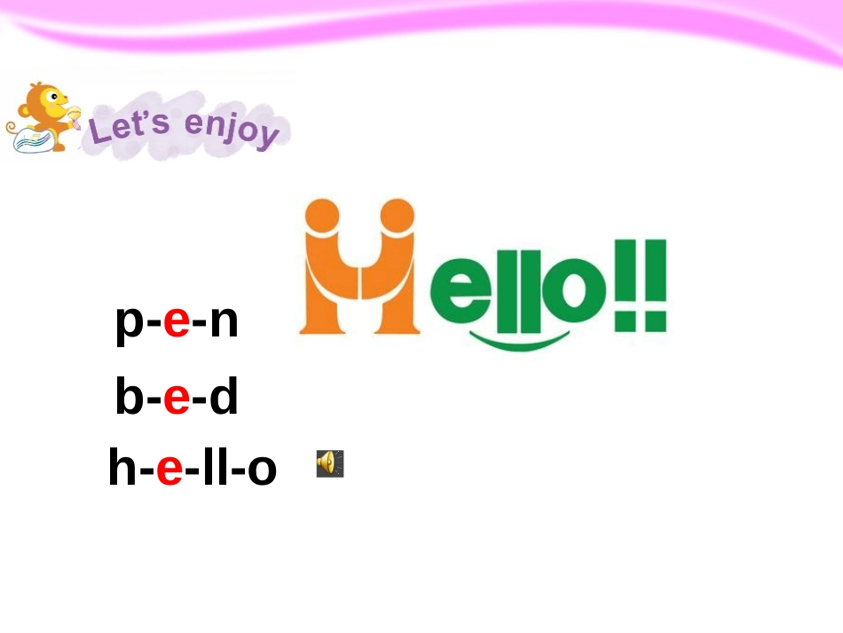 《Hello》PPT课件[上海教育版三年级英语上册]_第3页