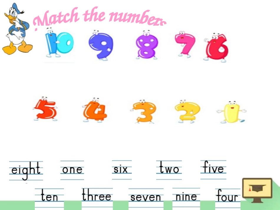 《Numbers》PPT课件[上海教育版三年级英语上册]_第3页