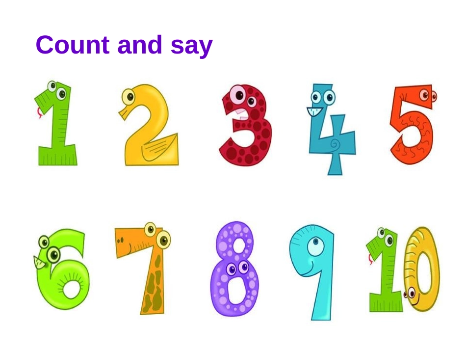 《Numbers》PPT课件[上海教育版三年级英语上册]_第3页
