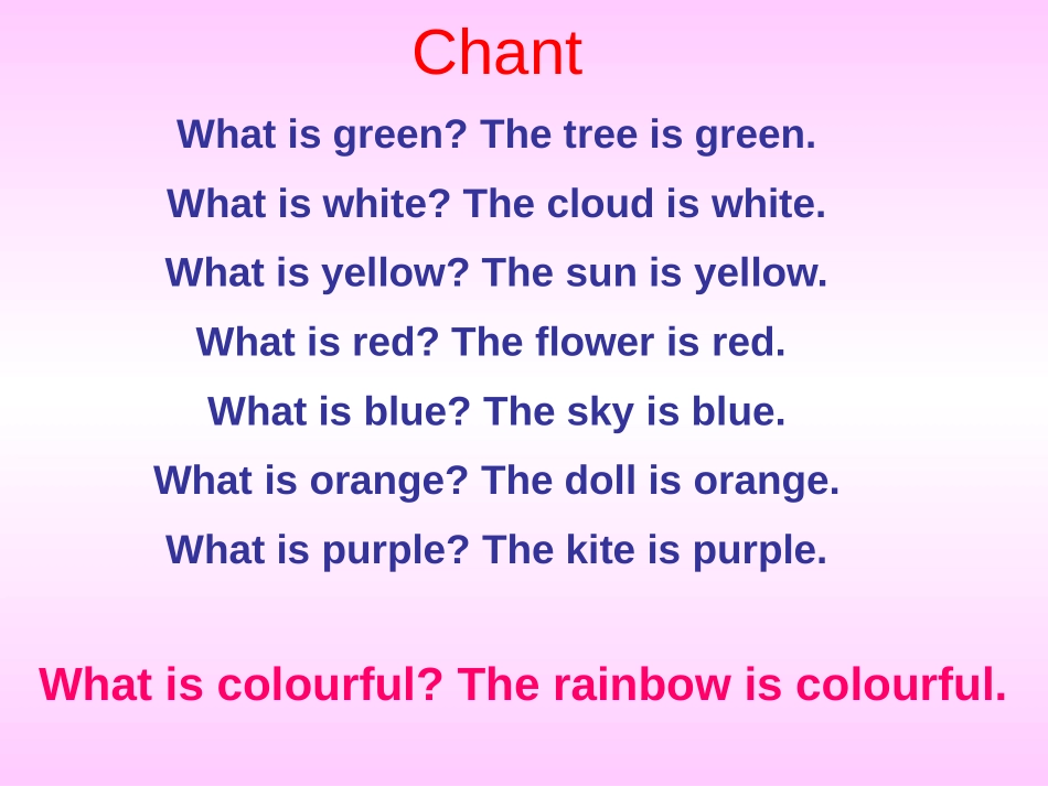 《Colours》PPT课件[上海教育版三年级英语下册]_第2页