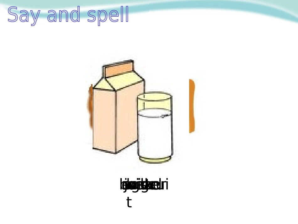 《Food and drinks》PPT课件_第2页