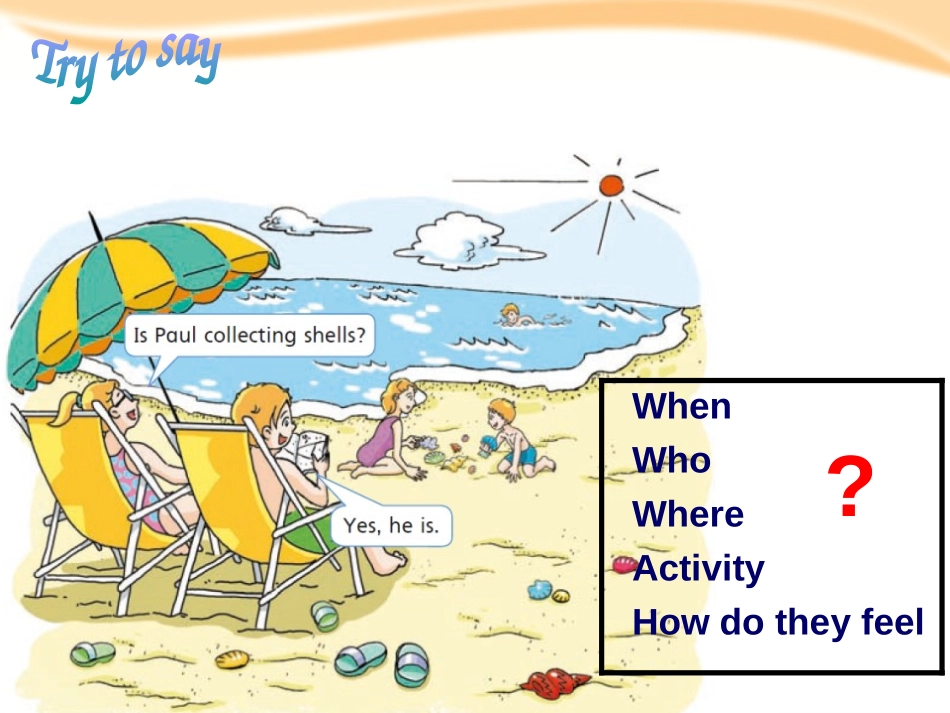 《At the beach》PPT课件[上海教育版五年级英语]_第3页