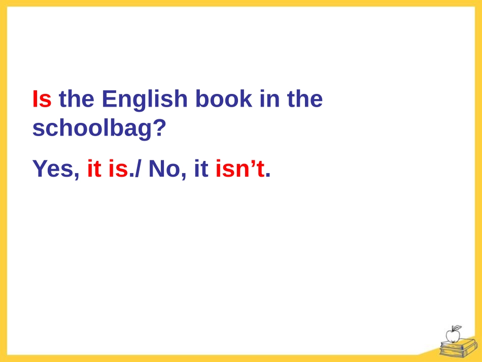 《Is it in your bag》PPT课件_第2页
