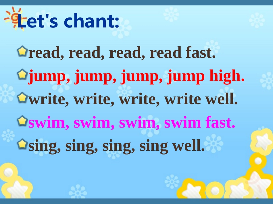 《I can swim very fast》PPT课件_第2页