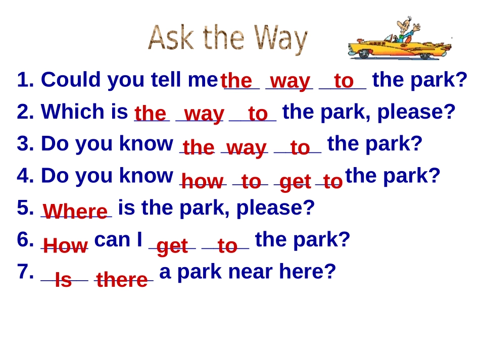 《Can you tell me way》PPT课件_第3页
