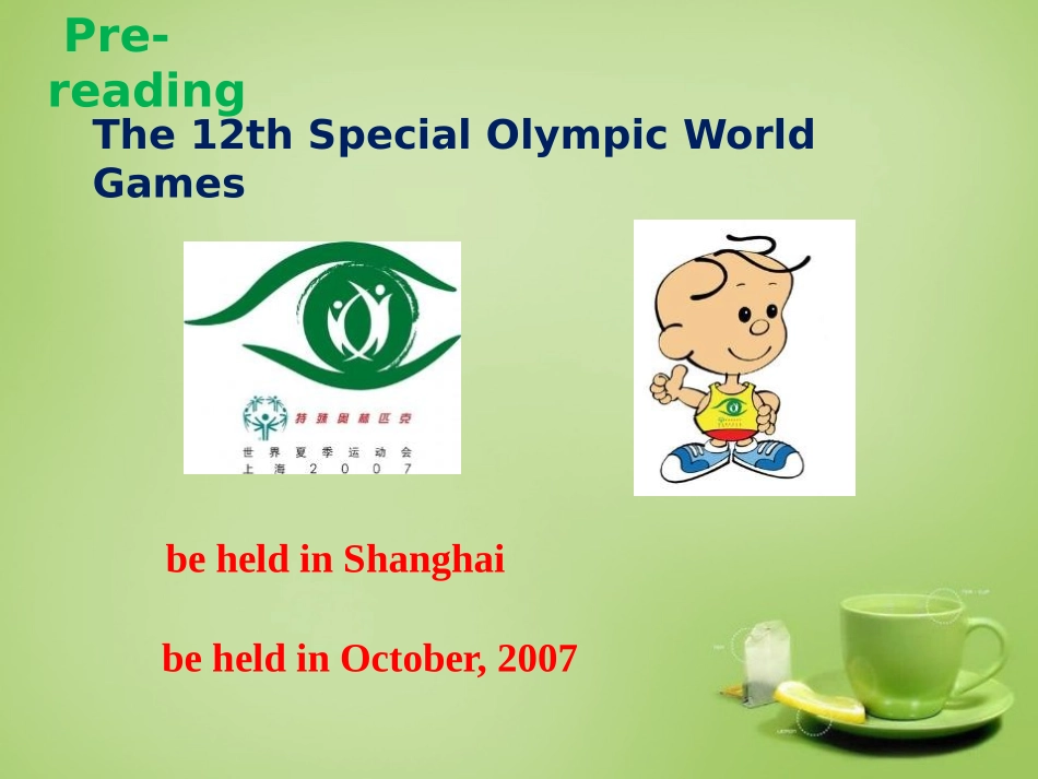 《Sunshine for all》ReadingPPT课件_第3页