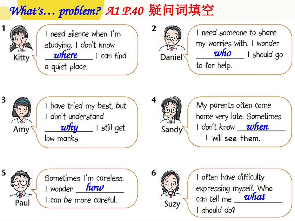 《Teenage problems》GrammarPPT课件_第3页