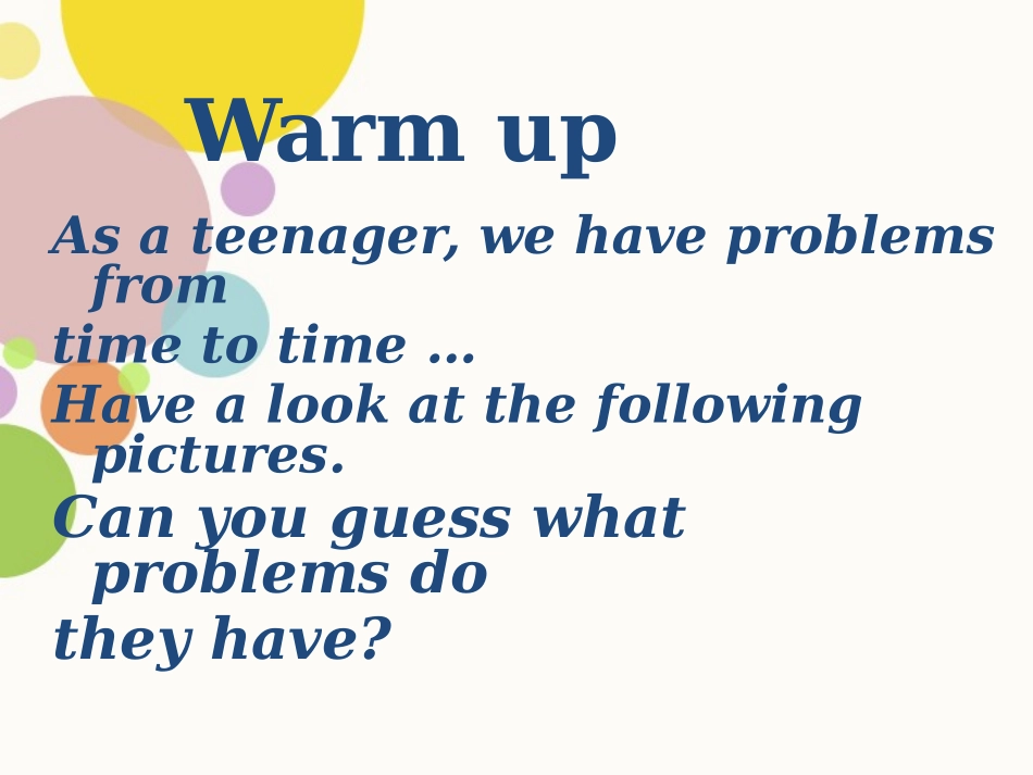 《Teenage problems》Integrated skillsPPT课件_第2页