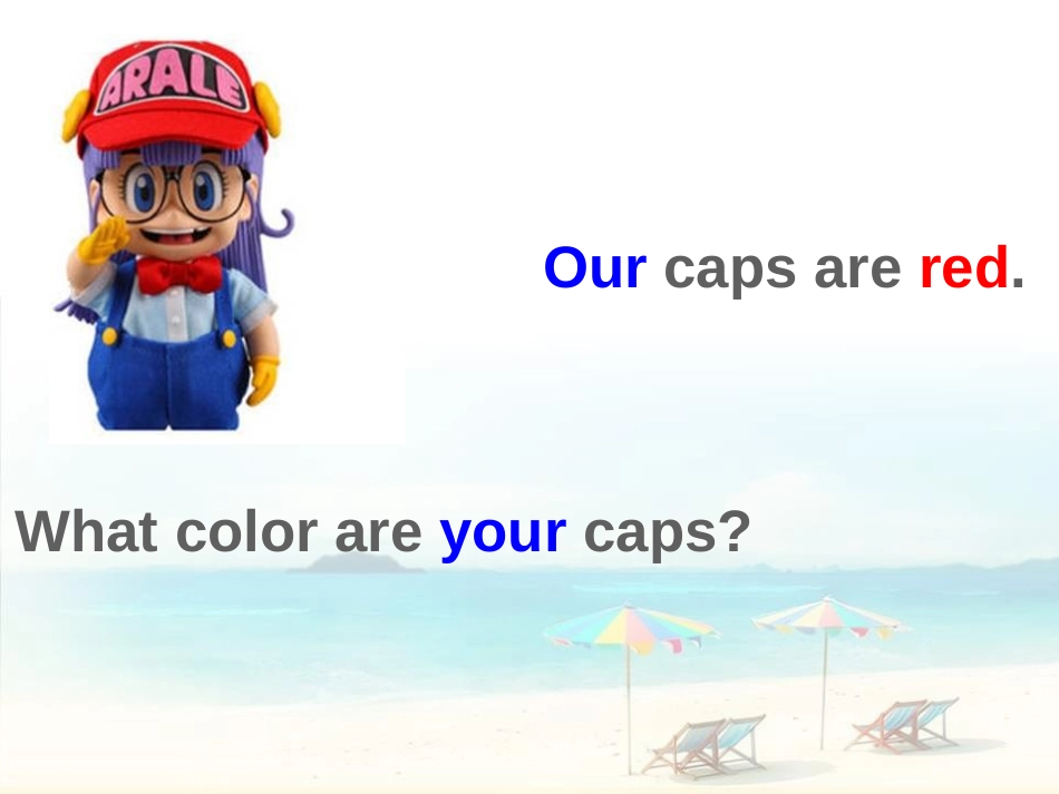 《Whose cap is this?》Section A PPT课件_第3页