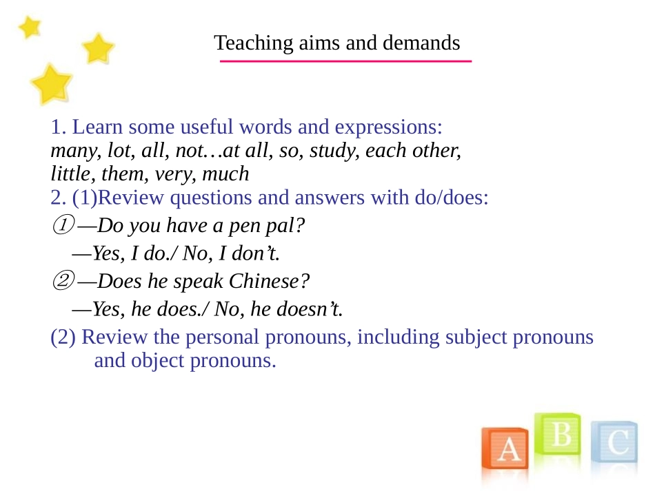 《Does he speak Chinese?》SectionC PPT课件_第2页