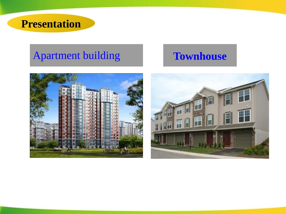 《My home is in an apartment building》SectionA PPT课件_第3页