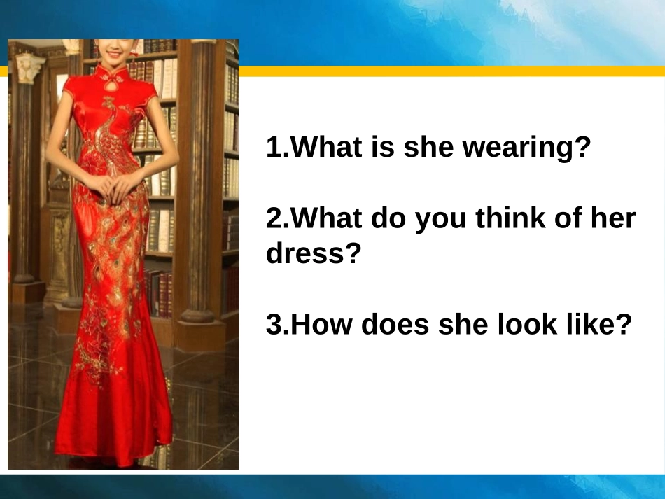 《He said the fashion show was wonderful》SectionC PPT课件_第2页