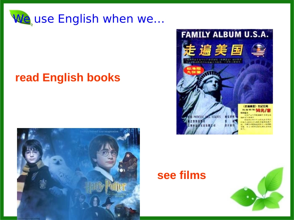 《English is widely spoken throughout the world》SectionC PPT课件_第2页