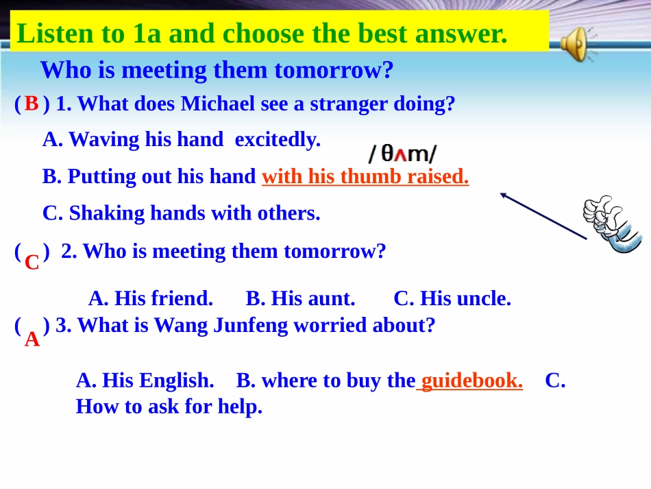 《Some things usually have different meanings in different cultures》SectionA PPT课件_第3页