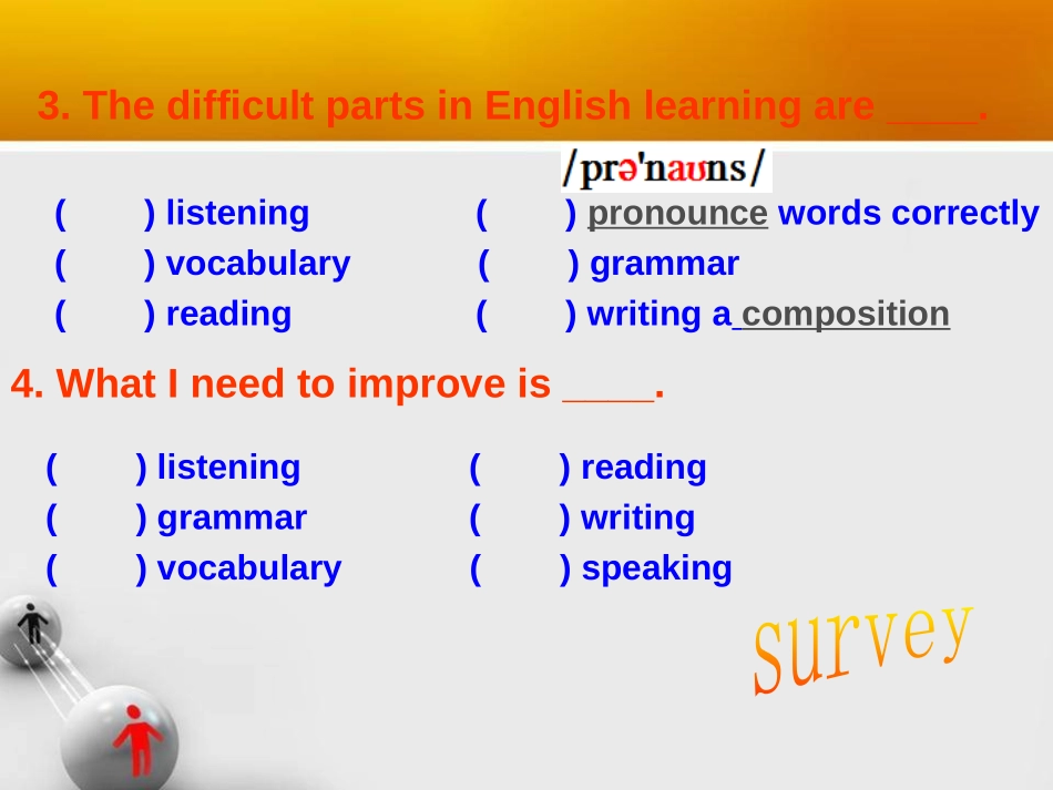 《Could you give us some advice on how to learn English well?》SectionA PPT课件_第3页