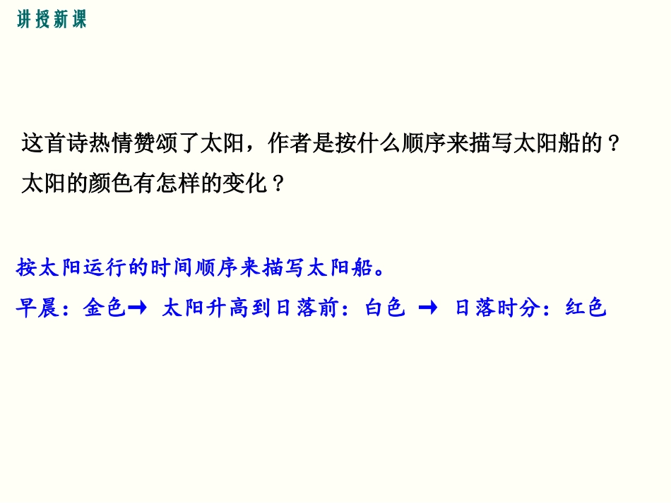 《太阳船》PPT课件[部编版七年级语文上册]_第3页