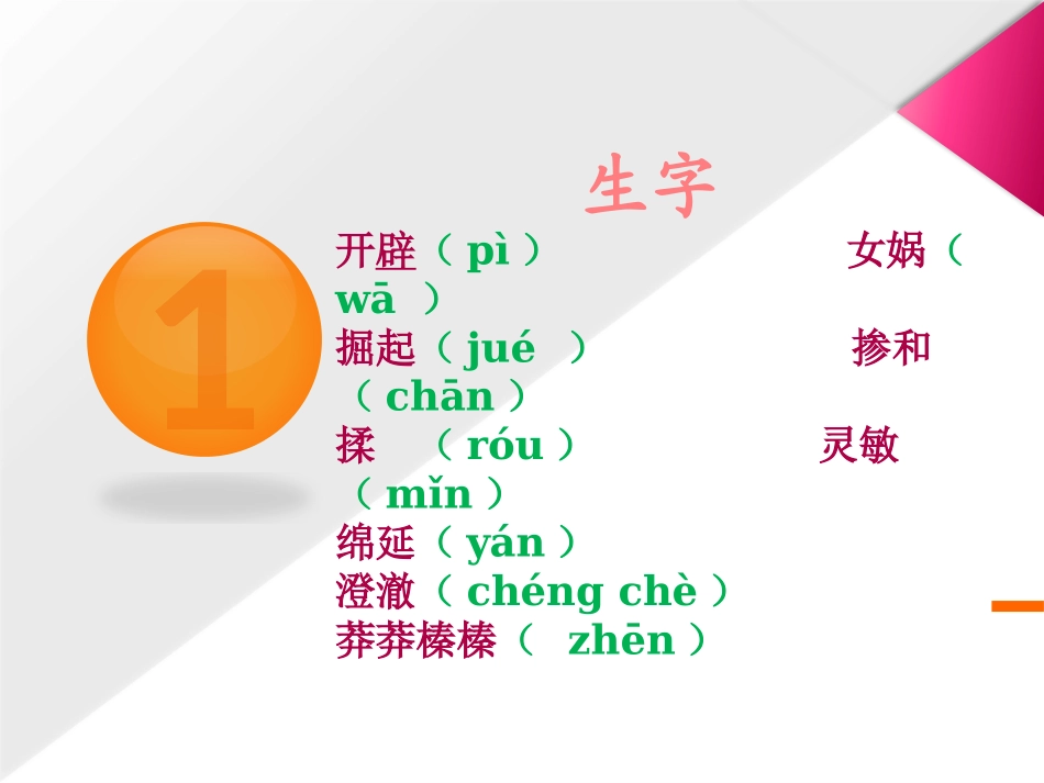 《女娲造人》PPT教学课件[部编版七年级语文上册]_第3页