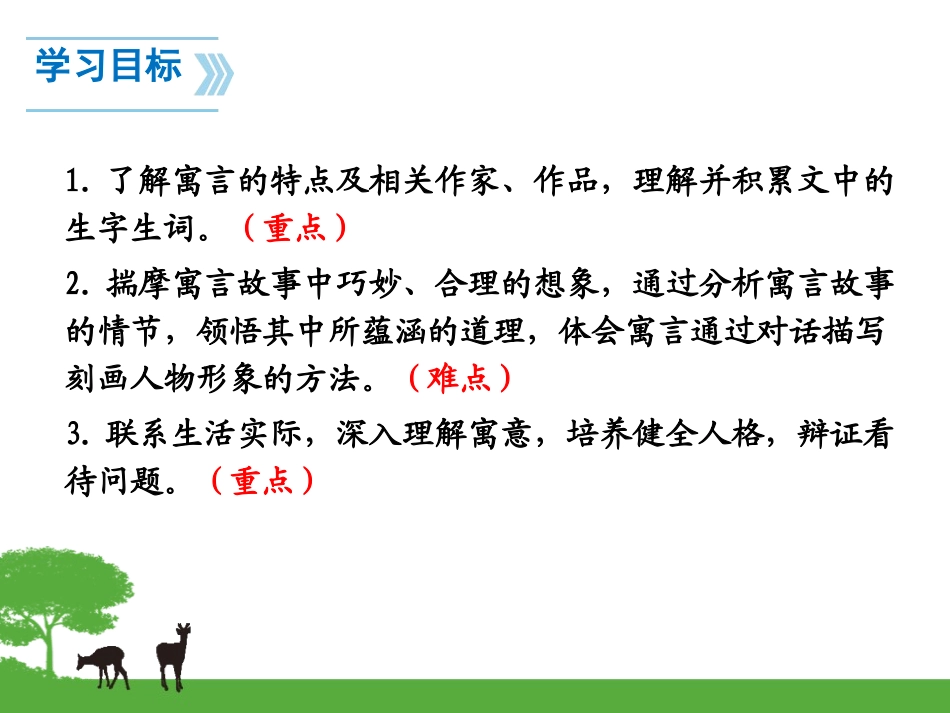 《寓言四则》PPT课件[部编版七年级语文上册]_第2页