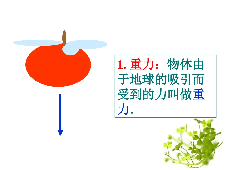 《重力》PPT课件[浙教版七年级科学下册]_第2页