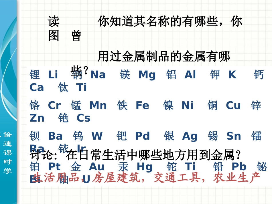 《金属材料》PPT课件[浙教版九年级科学上册]_第3页
