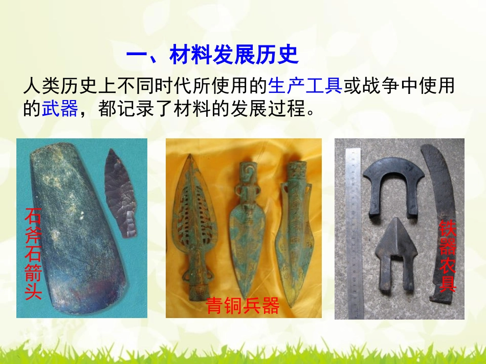 《材料的利用与发展》PPT课件[浙教版九年级科学上册]_第3页
