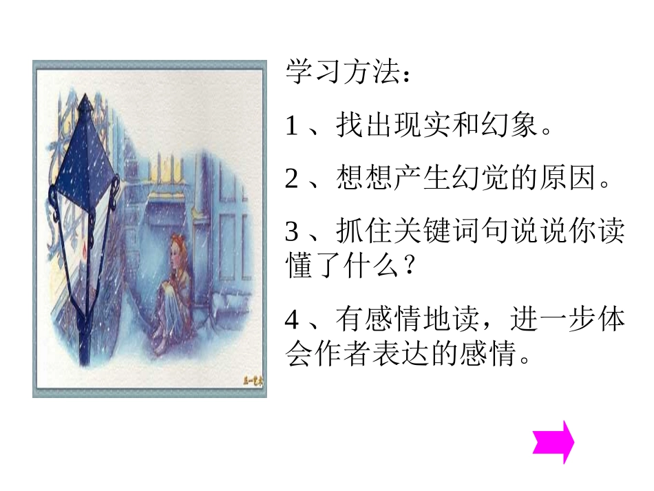 《卖火柴的小女孩》PPT课件[部编版六年级语文下册]_第2页