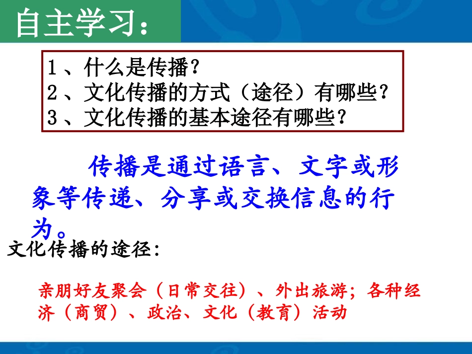 《生活中的文化传播》生活的变化PPT课件[人教版历史与社会七年级]_第2页