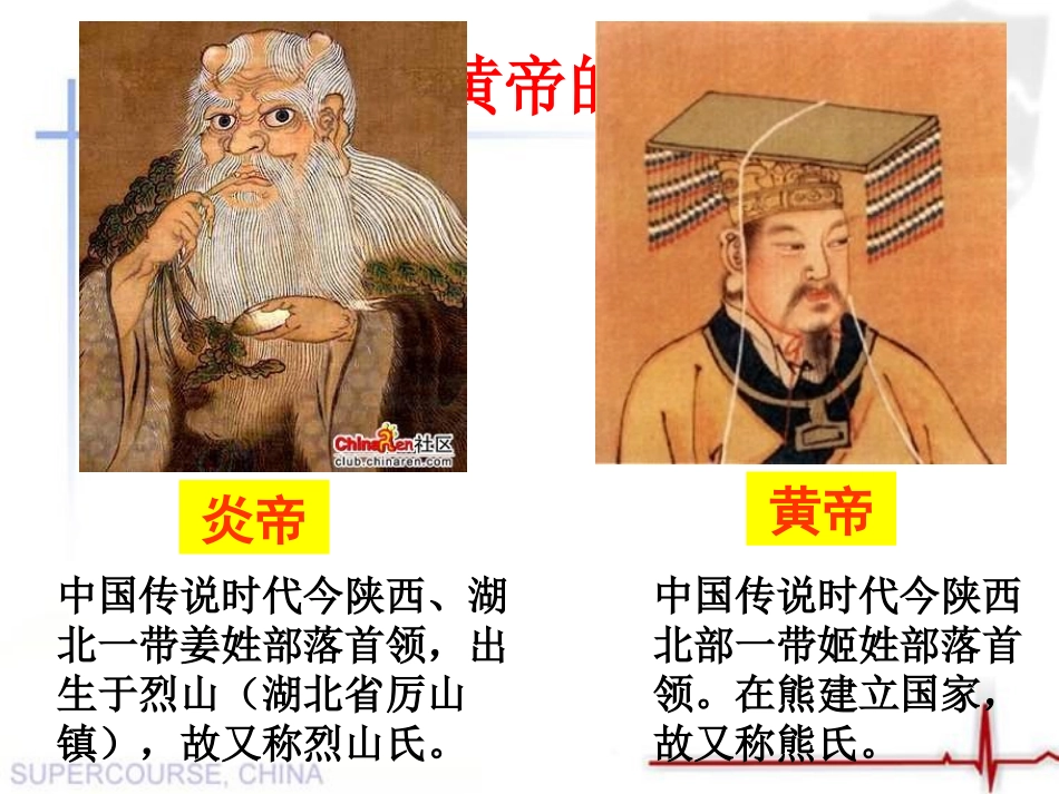 《炎帝、黄帝与尧舜禹的传说》文明探源PPT课件_第3页