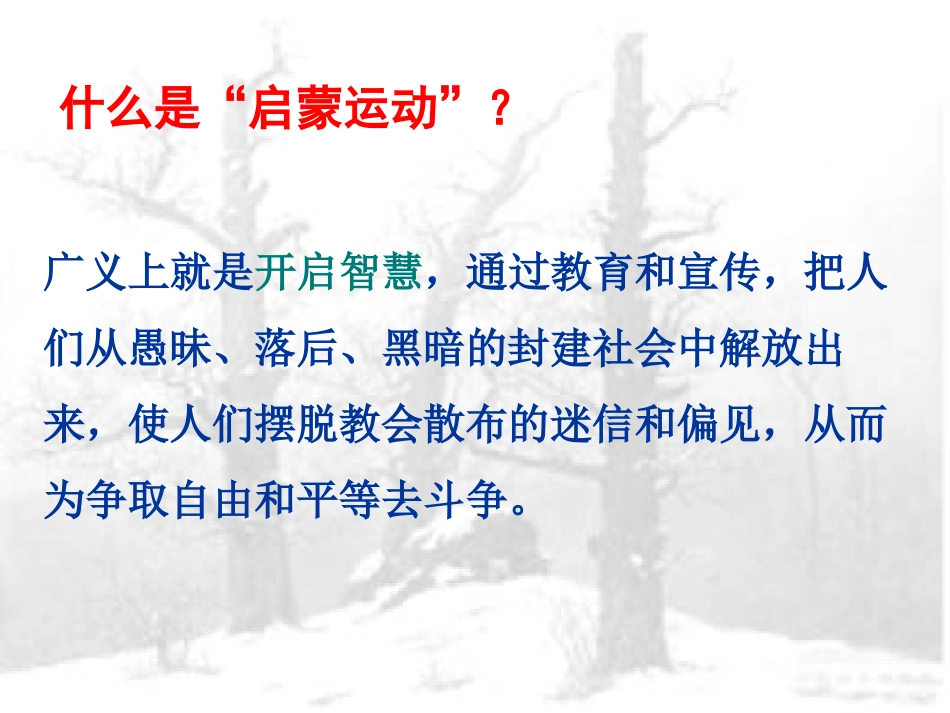 《启蒙运动》世界工业文明的曙光与近代社会的开端PPT课件_第2页