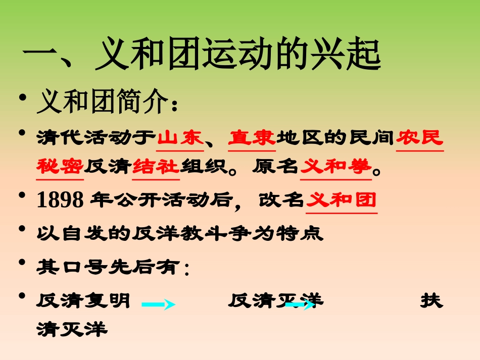 《义和团运动与八国联军侵华战争》19世纪中后期工业文明大潮中的近代中国PPT课件_第3页