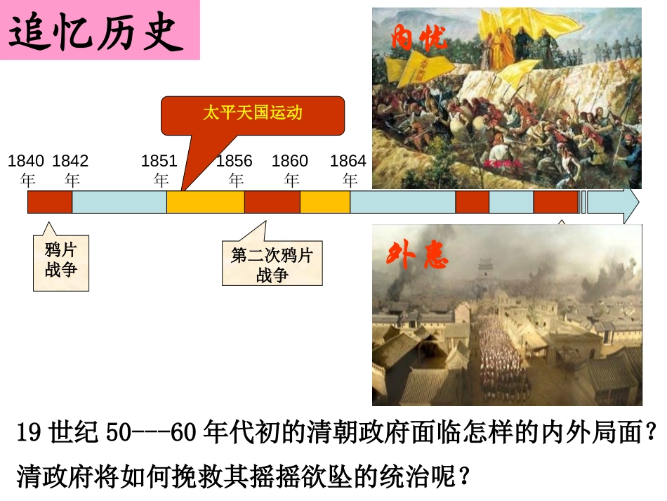 《洋务运动与近代民族工业的发展》19世纪中后期工业文明大潮中的近代中国PPT课件_第3页