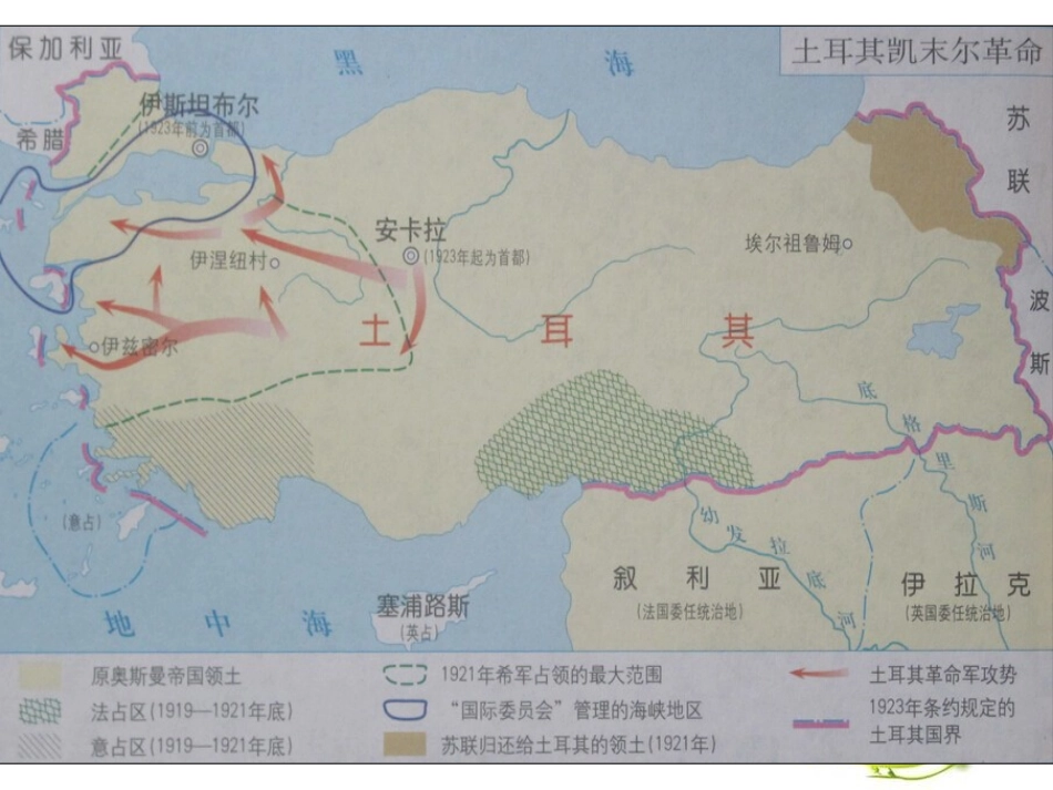 《土耳其凯末尔XXX》开辟新的发展道路PPT课件_第3页