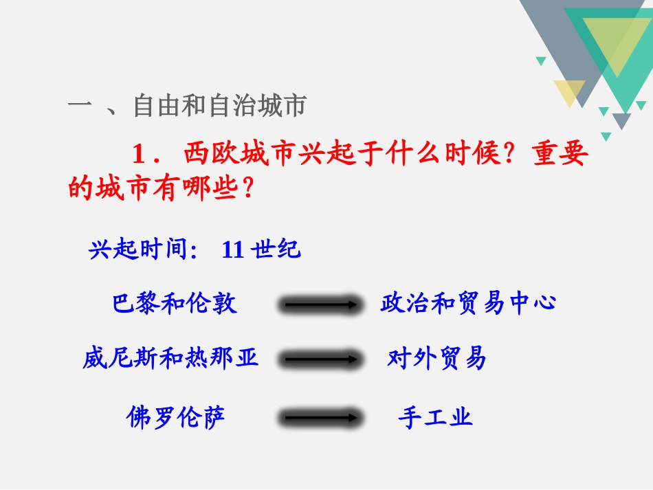 《中世纪城市和大学的兴起》PPT课件[部编版九年级历史上册]_第2页