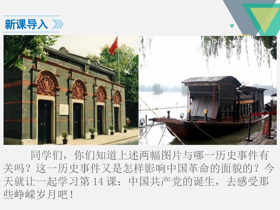 《中国XXX党诞生》PPT课件[部编版八年级历史上册]_第2页