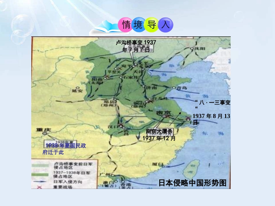 《正面战场的抗战》PPT课件[部编版八年级历史上册]_第2页