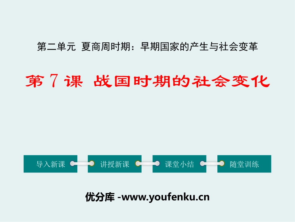 《战国时期的社会变化》PPT课件[部编版七年级历史上册]_第1页