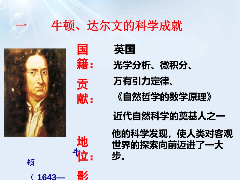 《近代科学与文化》PPT课件[部编版九年级历史下册]_第2页