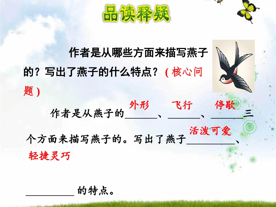 《燕子》PPT(第二课时)PPT课件[部编版三年级语文下册]_第3页
