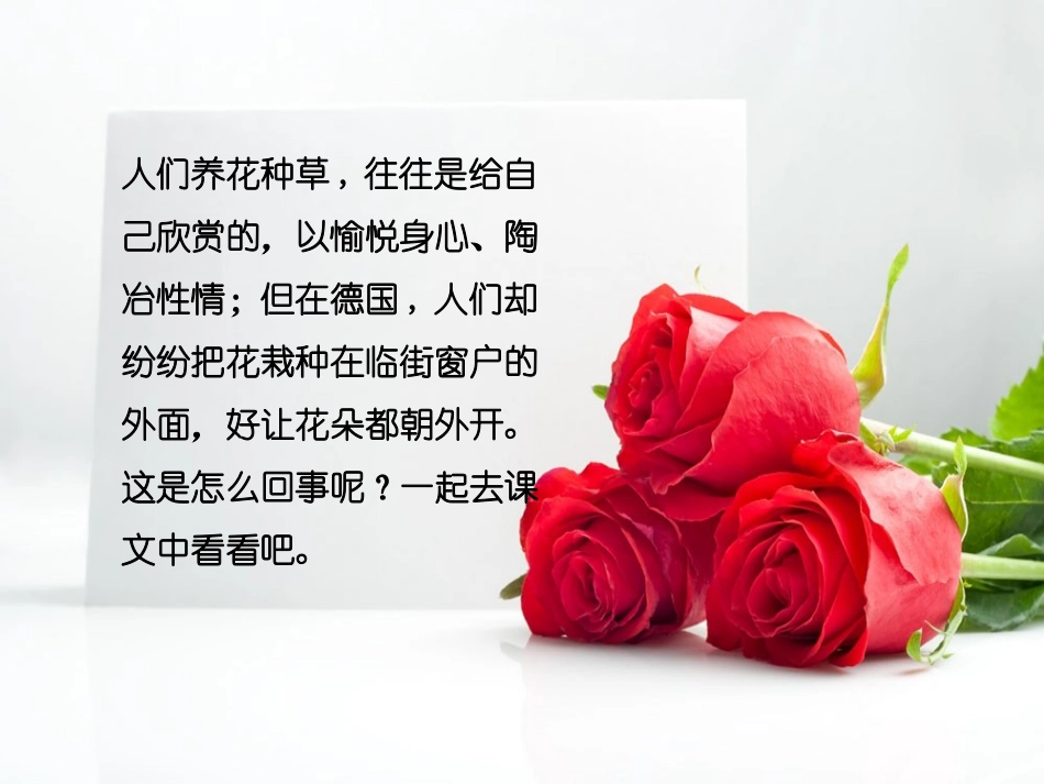 《自己的花是让别人看的》PPT课件[鄂教版四年级语文上册]_第2页