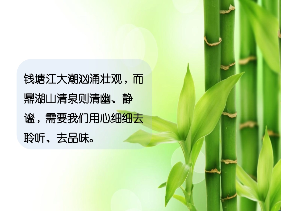 《听泉》PPT课件[鄂教版四年级语文上册]_第2页