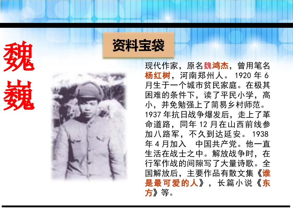 《我的老师》PPT课件[鄂教版五年级语文下册]_第2页