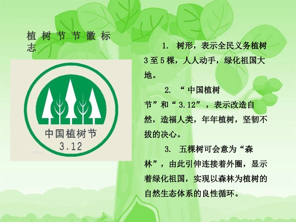 《绿色家园》PPT课件[节日主题班会PPT]_第3页