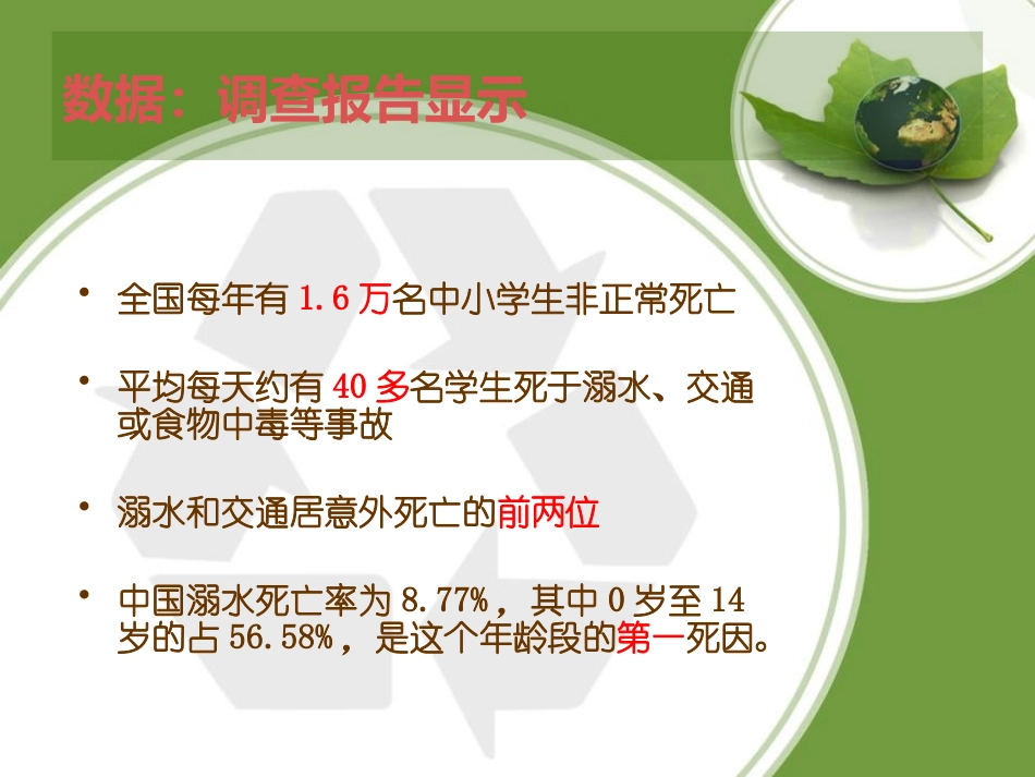 《珍爱生命 远离溺水伤害》PPT课件[安全主题班会PPT]_第2页