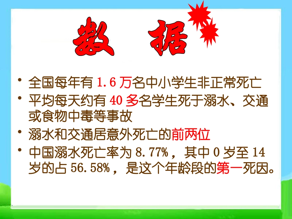 《珍爱生命 远离溺水伤害》PPT课件[安全主题班会PPT]_第2页